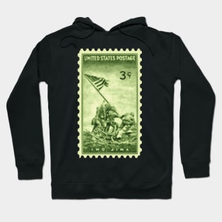 Iwo Jima Stamp Hoodie